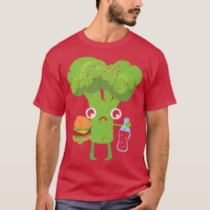 Broccoli Eater Vegan Lover Vegetable Healthy Veget T-Shirt