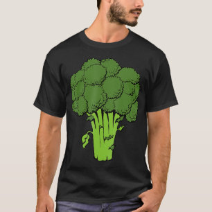 Broccoli Is Life Fun Graphic Vegetable T-Shirt