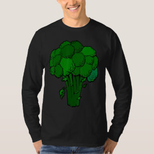 Broccoli Is Life Fun Graphic Vegetable T-Shirt