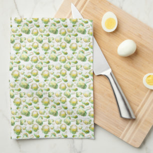 Broccoli Kitchen Tea Towel