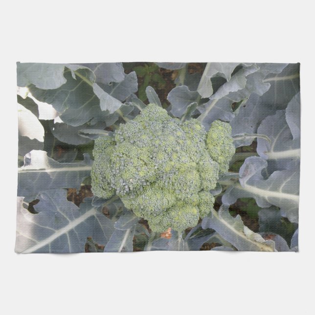 Broccoli Kitchen Towel (Horizontal)