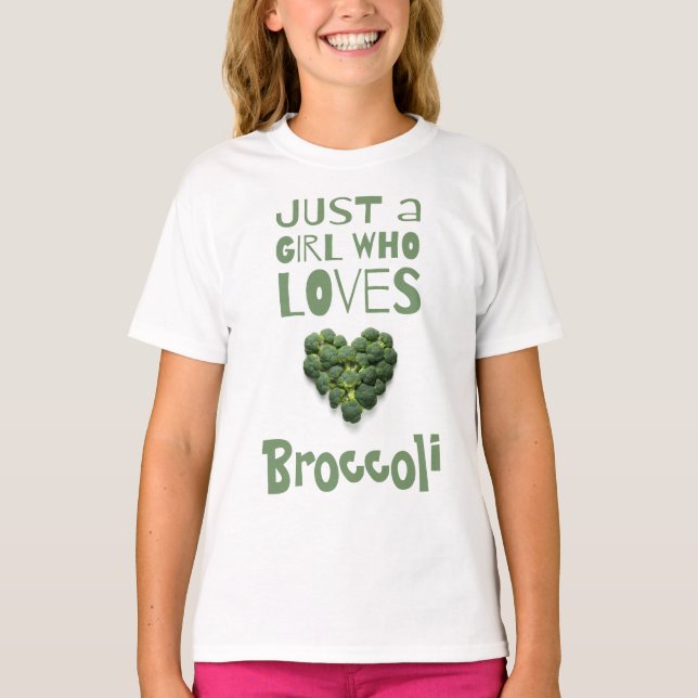 Broccoli Love T-Shirt (Front)