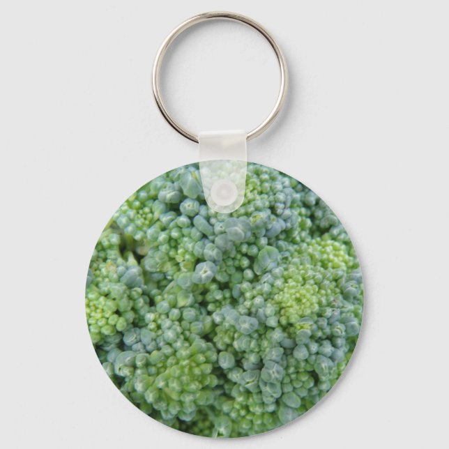Broccoli Macro Keychain (Front)