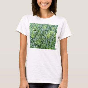 Broccoli Macro Ladies T Shirt