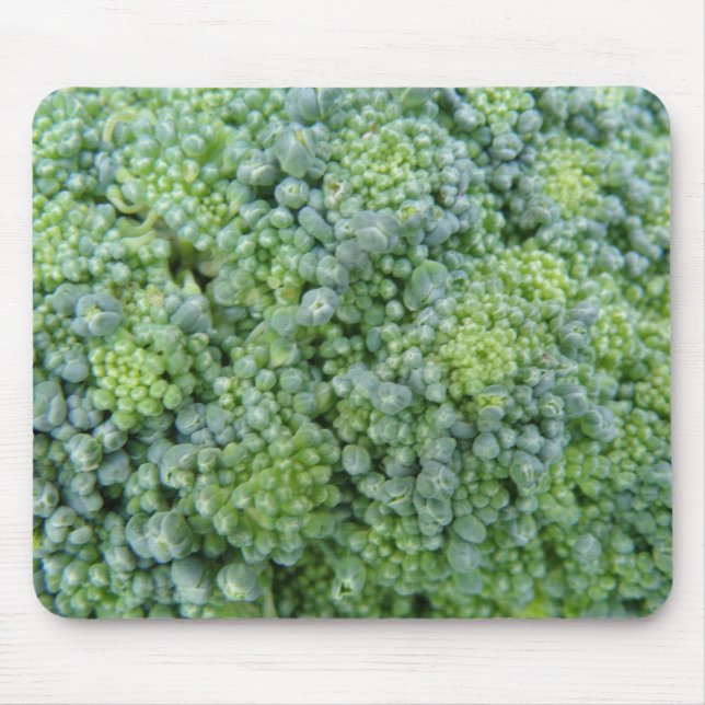 Broccoli Macro Mousepad (Front)