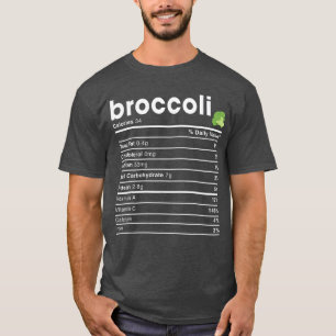 Broccoli Nutrition Facts friend T-Shirt