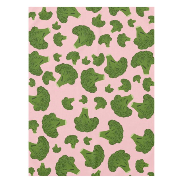 Broccoli Pattern Tablecloth (Front)