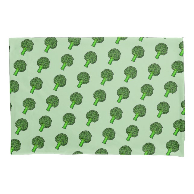Broccoli Pillowcase (Front)