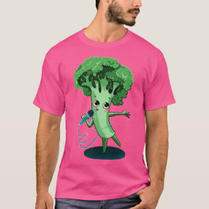 Broccoli Singing T-Shirt