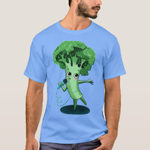 Broccoli Singing T-Shirt