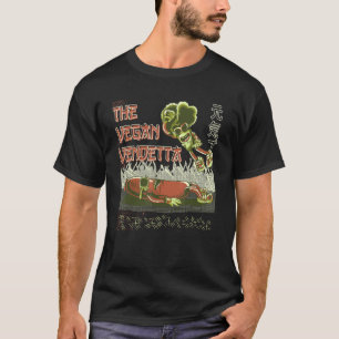 Broccoli The Vegan Vendetta Wrestling Vegetable Wr T-Shirt