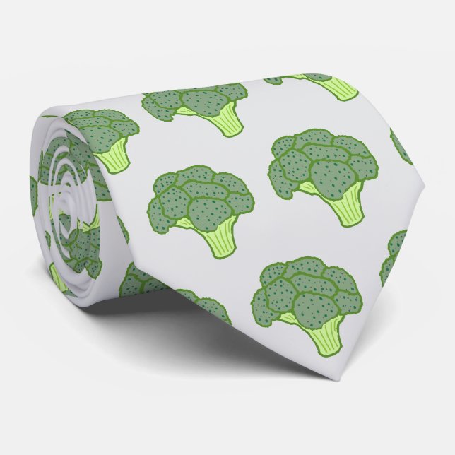 Broccoli Tie (Rolled)