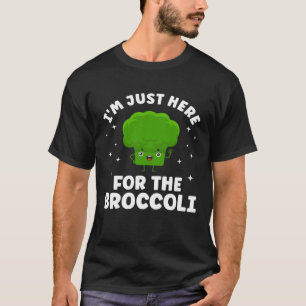 Broccoli  Vegetable Vegetarian Broccoli Vegan Food T-Shirt