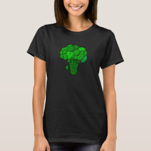 Broccoli Vegetable Vegetarian Foodie Broccoli Ha T-Shirt