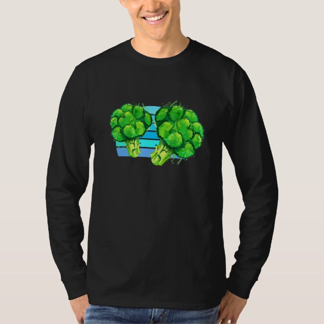 Broccoli Vintage Sunset - Broccoli T-Shirt (Front)