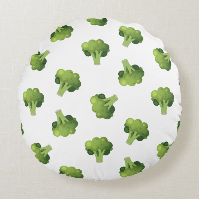 Broccolini Round Cushion (Front)