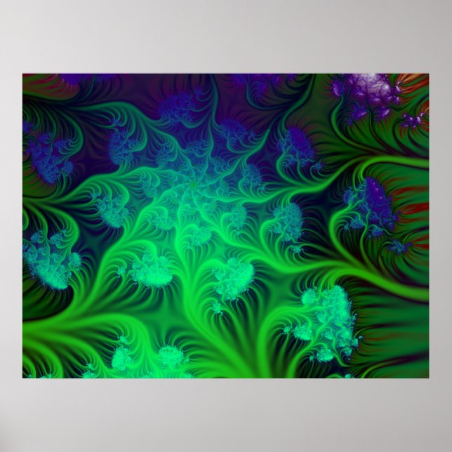 broccolli forest poster (Front)