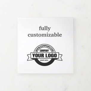 Brochure buzz marketing Tri-Fold holiday card