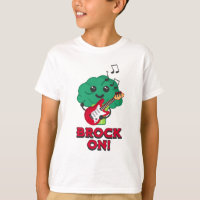 Brock on! Cute and Punny Broccoli Cartoon