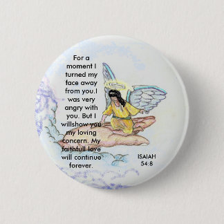 Brocken wing 5, For a moment I turned my face a... 6 Cm Round Badge