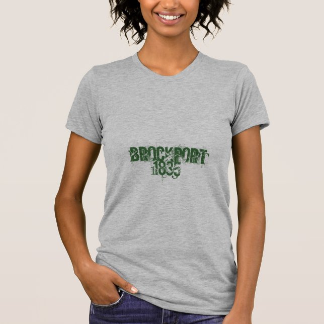 BROCKPORT, at, COLLEGE T-Shirt (Front)