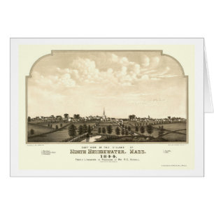 Brockton, MA Panoramic Map - 1844