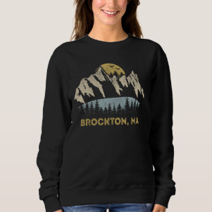 Brockton Massachusetts Mountain Sunset Sunrise MA Sweatshirt