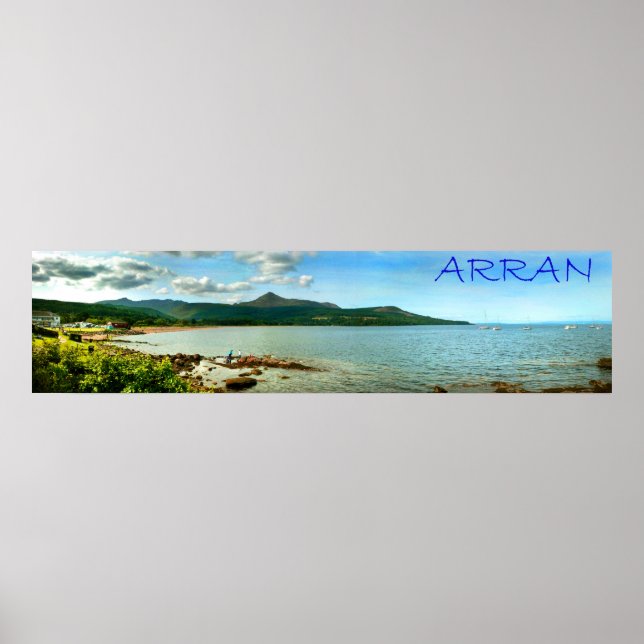 brodick bay arran poster (Front)