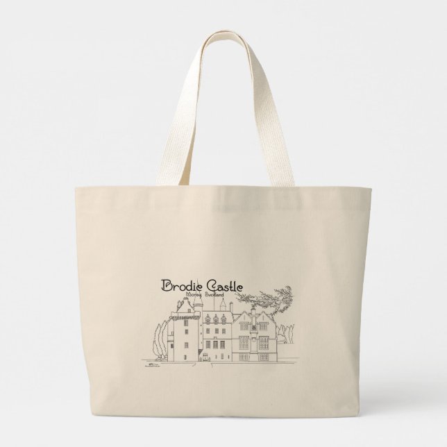 Brodie Castle, Moray, Scotland Tote Bag (Back)