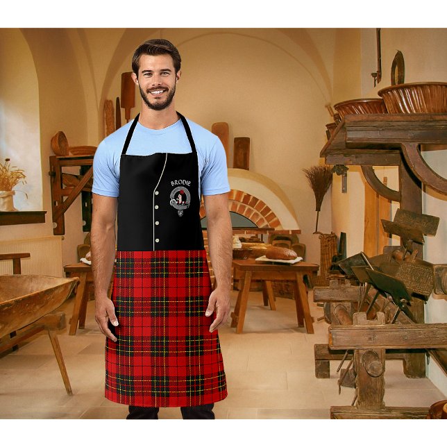 Brodie Clan Badge & Tartan Kilt Apron (Creator Uploaded)