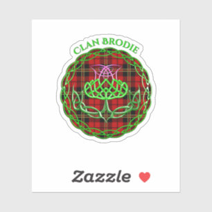 Brodie Scottish Tartan Celtic Thistle