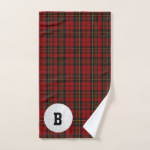 Brodie Tartan Plaid Golf Towel