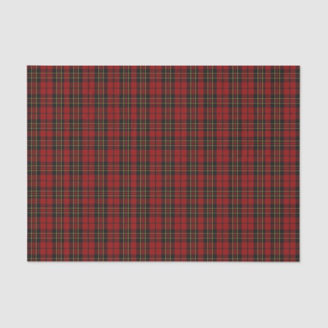 Brodie Tartan Plaid Tissue Paper (Front)