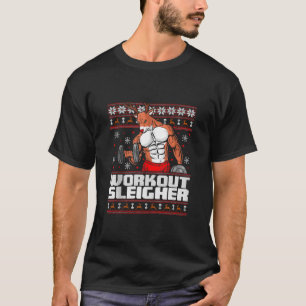 Brodolf Gym Workout Funny Ugly Christmas Sweater R