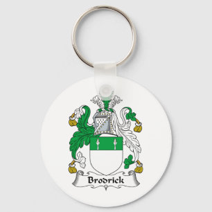 Brodrick Family Crest Key Ring