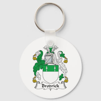 Brodrick Family Crest Key Ring