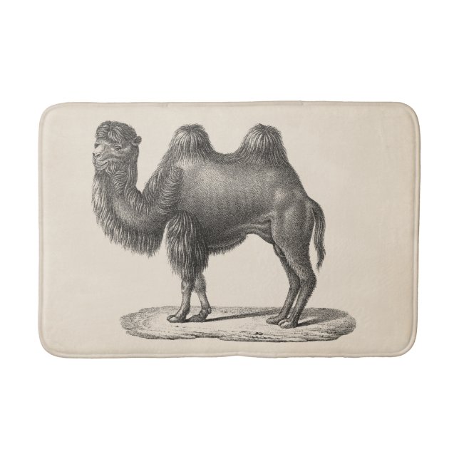 Brodtmann Camel Sketch Bath Mat (Front)