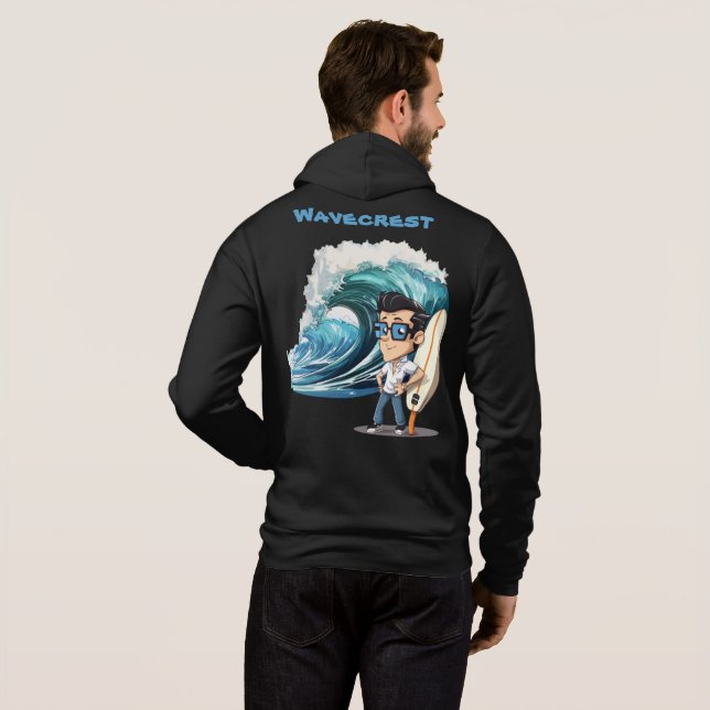 Brody Ocean Wavecrest Hoodie (Back Full)