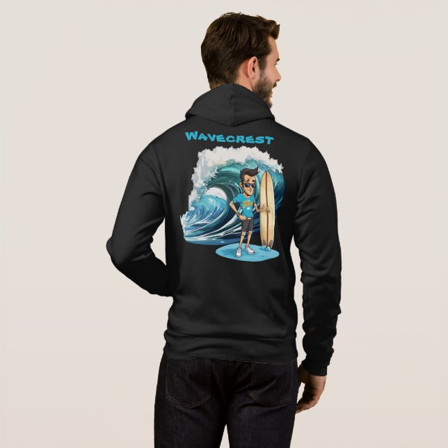 Brody Ocean Wavecrest Hoodie (Back Full)