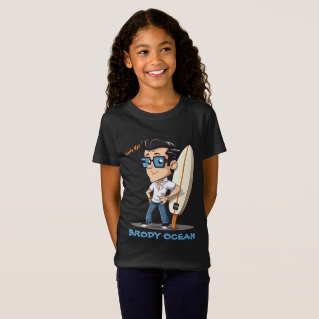 Brody Ocean Wavecrest T-Shirt (Front Full)