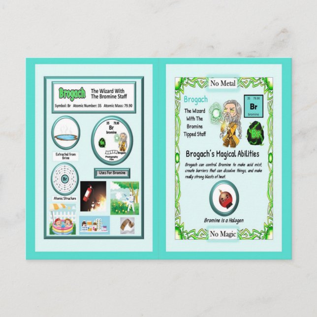 Brogach - Bromine Trading Card (Front)