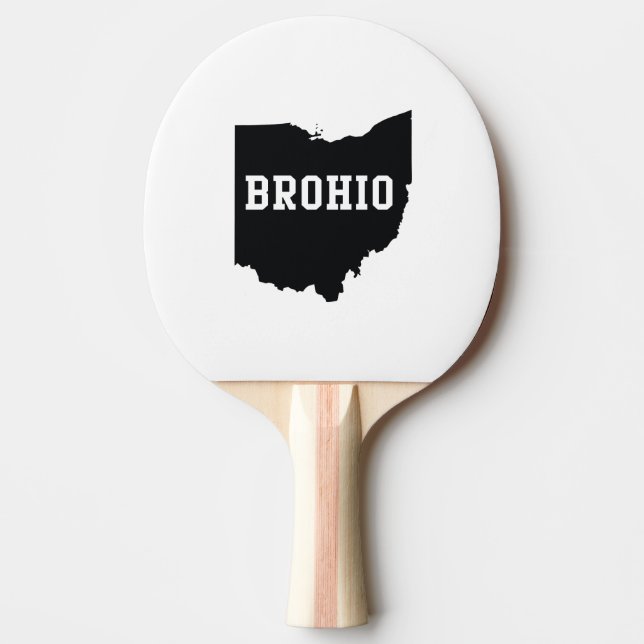 Brohio Ping Pong Paddle (Front)
