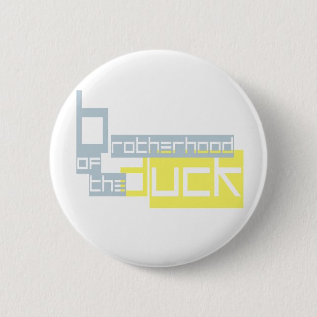 Brohood Button/Pin 6 Cm Round Badge (Front)