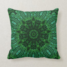 Brohtback Forest Mandala Pillow