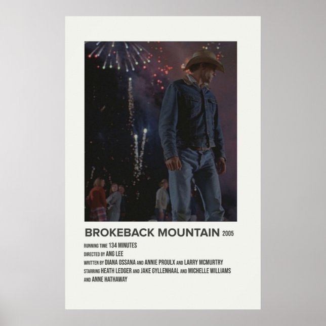 brokeback mountain 2005 poster (Front)