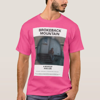 Brokeback Mountain  Movie Poster Aesthetic Minimal T-Shirt