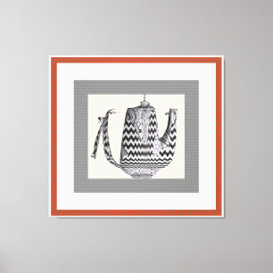 Broken And Distorted Vessel Canvas Print