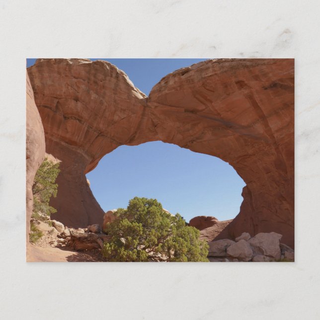 Broken Arch at Arches National Park Postcard (Front)