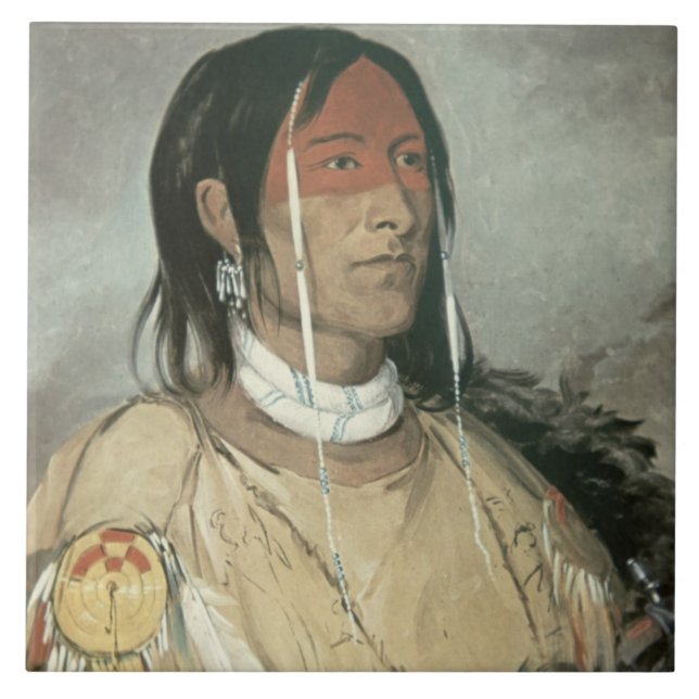 Broken Arm, 1831 (oil on canvas) Tile (Front)