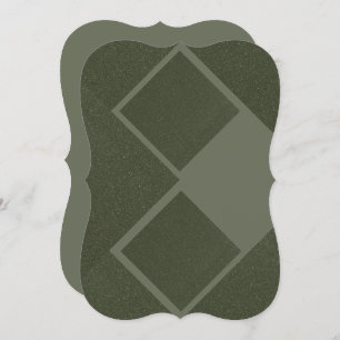 Broken Axis Flat Note Card – Obsidian Divide